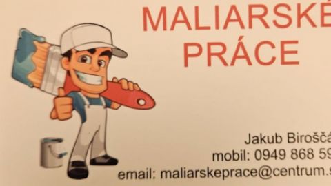 Maliarske práce Poprad