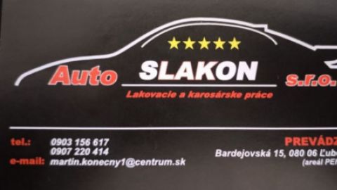 Lakovacie a karosárske práce Prešov