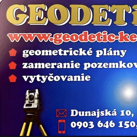 Geodeti Košice Geodetické a kartografické práce
