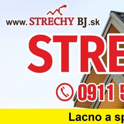 Montáž striech Bardejov