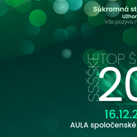 TOP ŠPORTOVEC SSŠŠKE 2025