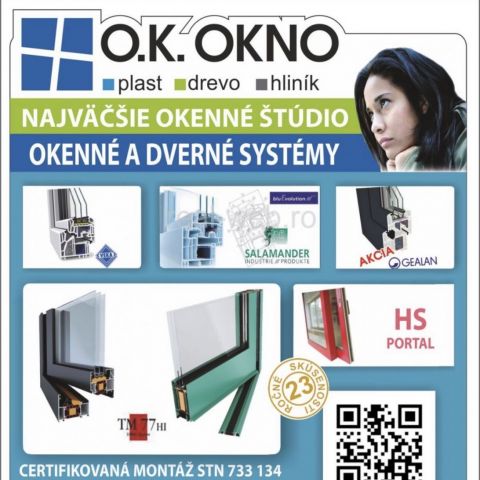 Akcia Plastové okna a dvere Poprad