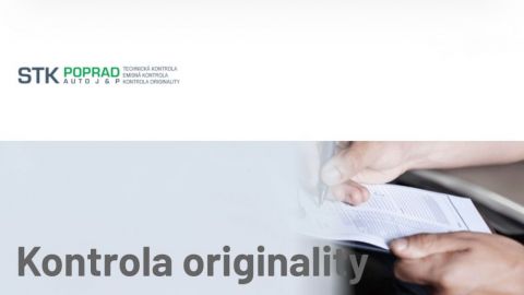 Kontrola Originality Poprad