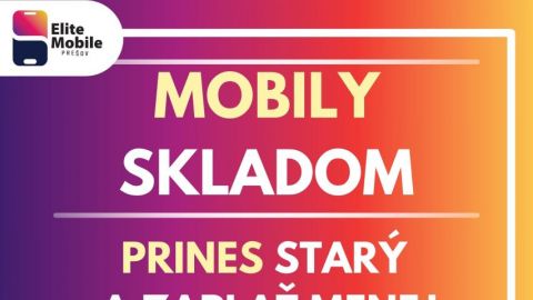 Overená predajňa nových a použitých mobilov Iphone a Samsung v Prešove