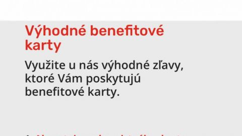 BADDY FITNESS Jazero Využite u nás výhodné zľavy, ktoré Vám poskytujú benefitové karty.